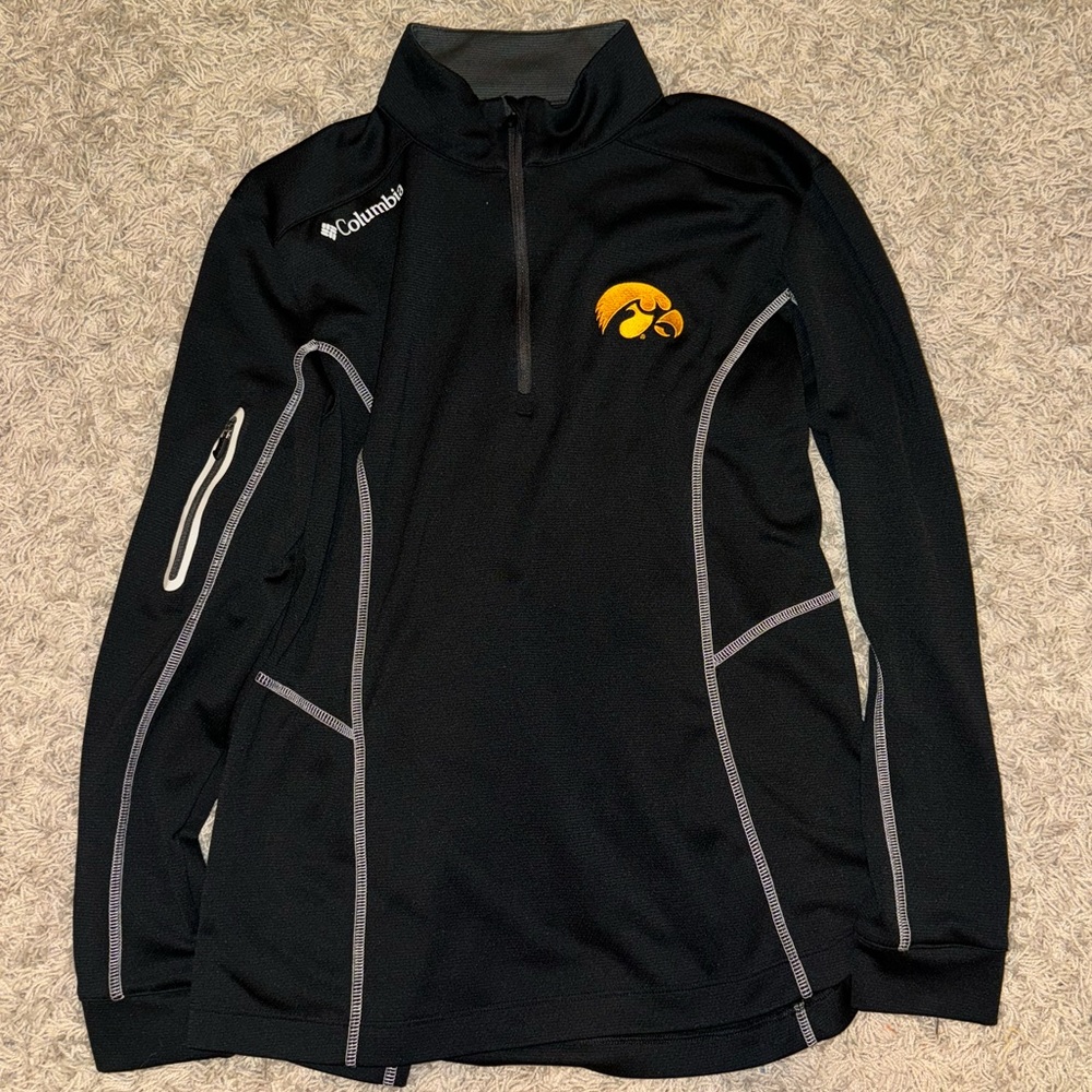 Columbia Iowa Hawkeyes Golf Quarter Zip